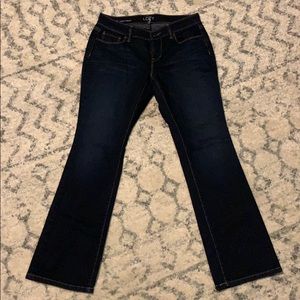 Loft curvy boot jeans
